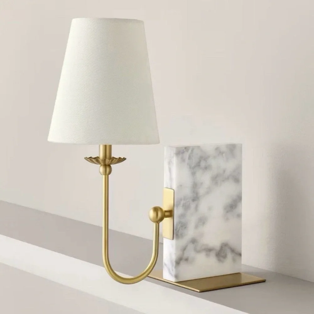 Hearth & Hand with Magnolia Marble Book Shelf Lamp - Picture 5 of 8